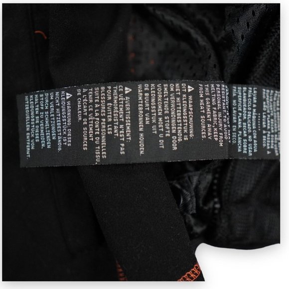 Harley Davidson Jacket Womens‎ Small Black Orange Mesh Riding Racing 3-1 Hooded - Picture 13 of 15